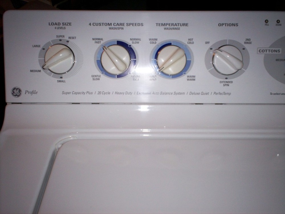 ge prodigy washer