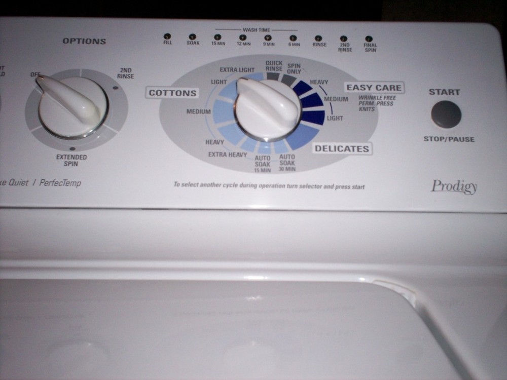 ge profile prodigy washer