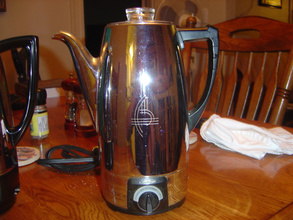 VTG Universal Coffeematic Electric Percolator Pot Coffee Pot 12
