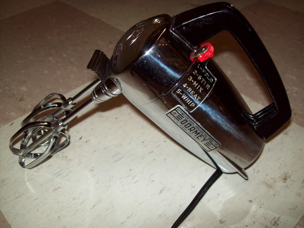 Vintage Electric Handy Hot Whipper Mixer, 1950s Mid Century