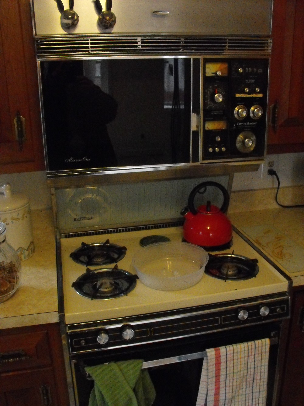 tappan centennial stove microwave