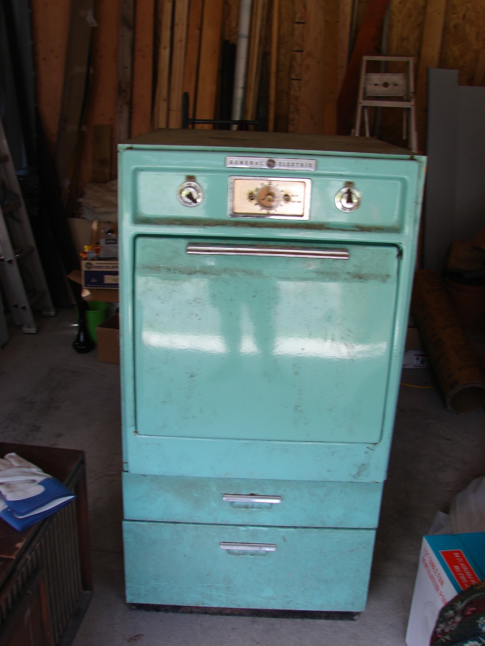 Couldn T Resist This Turquoise Oven   Turquoisedude  6 16 2013 14 50 24 