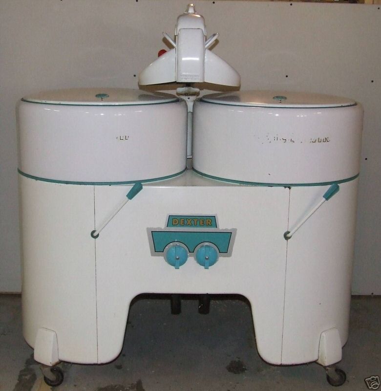 dexter double tub wringer washer