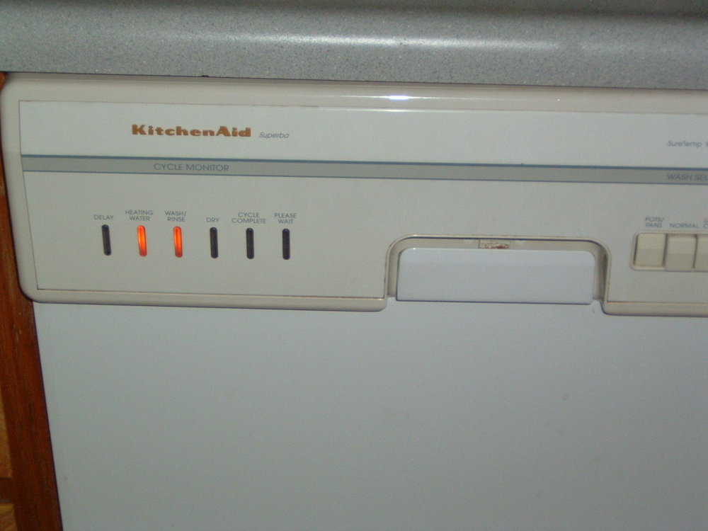 kitchenaid superba dishwasher 1997