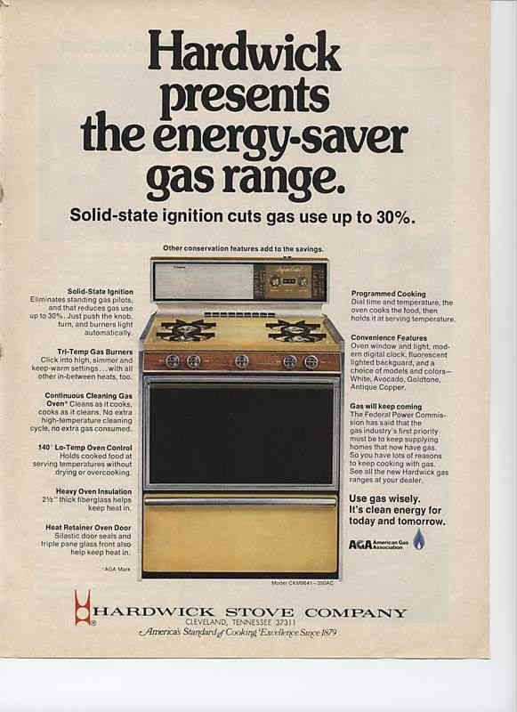 hardwick gas oven