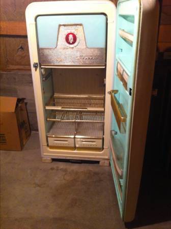 antique leonard refrigerator