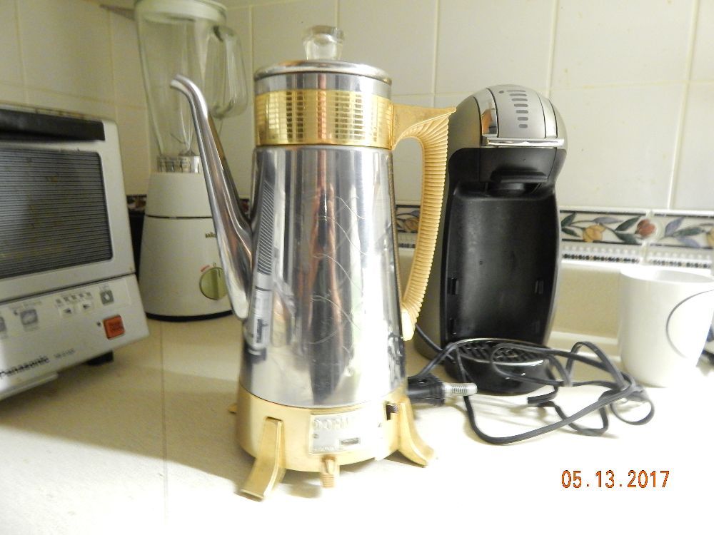 Vintage Dormeyer Electric Coffee Percolator TESTED WORKING