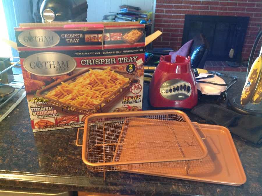 Gotham Steel Crisper Tray Review: Fried Foods in the Oven? - Freakin'  Reviews