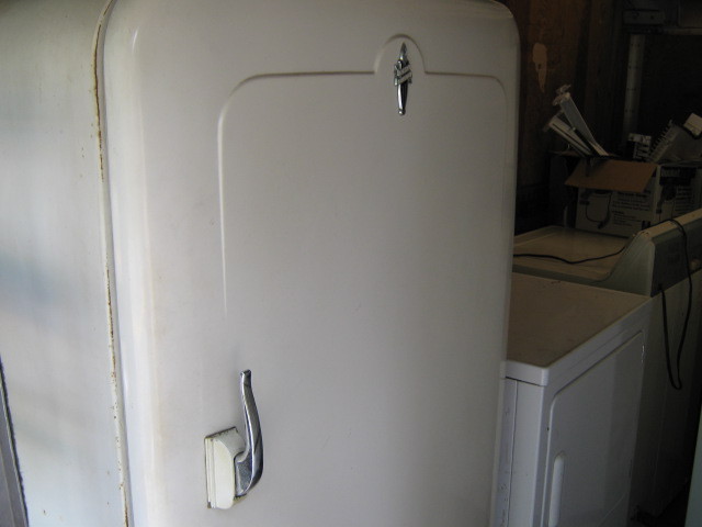 Old on sale gas fridge