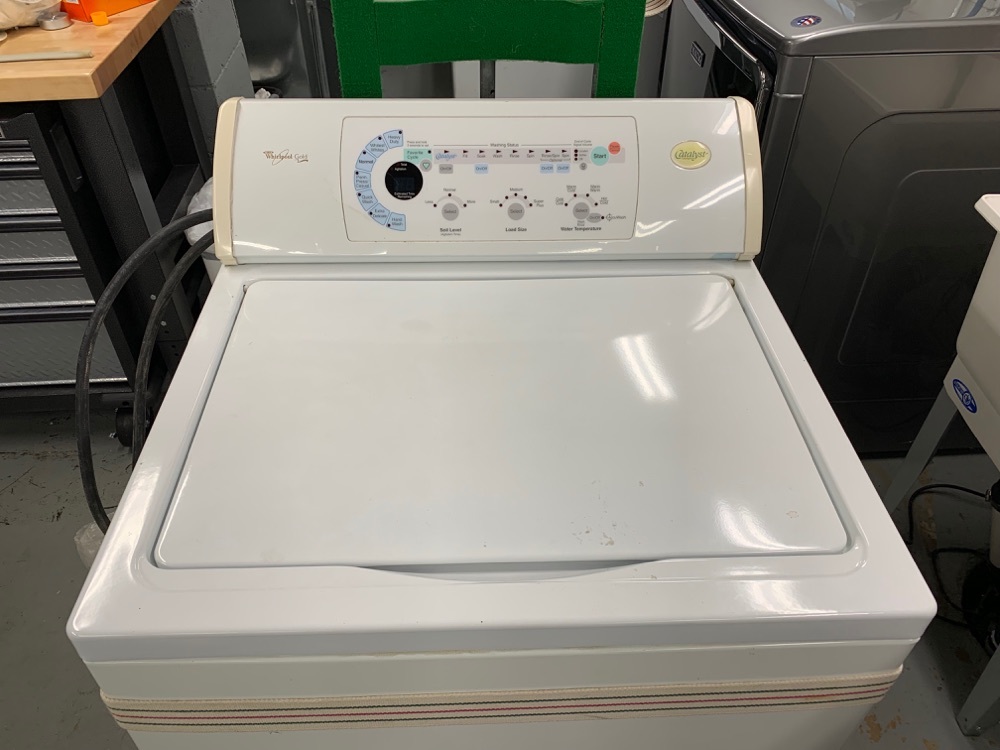 whirlpool gold catalyst washing machine