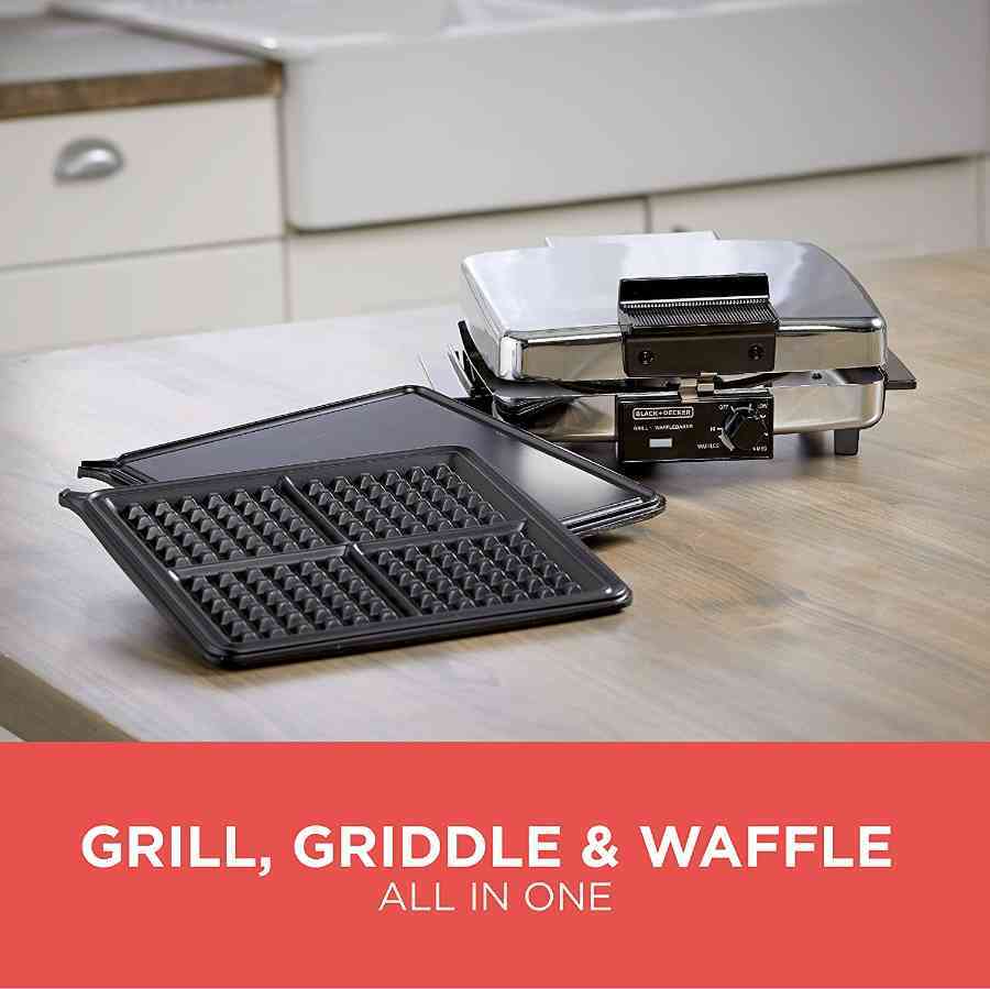 Black and Decker Griddle/Waffle - appliances - by owner - sale